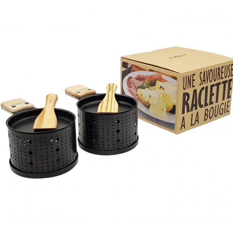 Raclette à la bougie 'Cheese Up' double duo