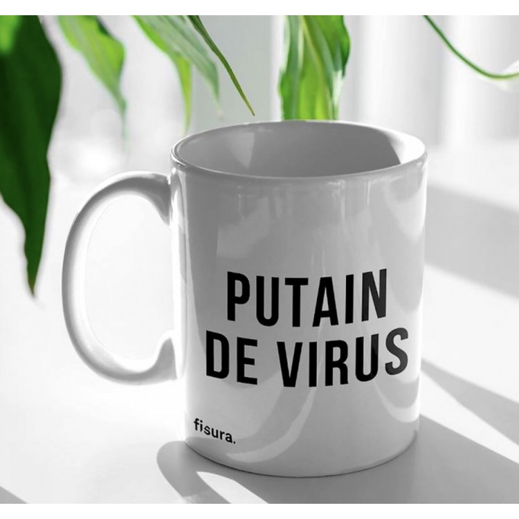Mug "Putain de virus"